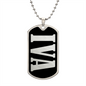 Iva v02 - Luxury Dog Tag Necklace