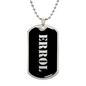 Errol v2 - Luxury Dog Tag Necklace