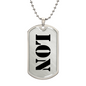 Lon - Luxury Dog Tag Necklace