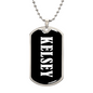 Kelsey v03 - Luxury Dog Tag Necklace