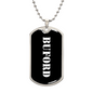 Buford v3 - Luxury Dog Tag Necklace