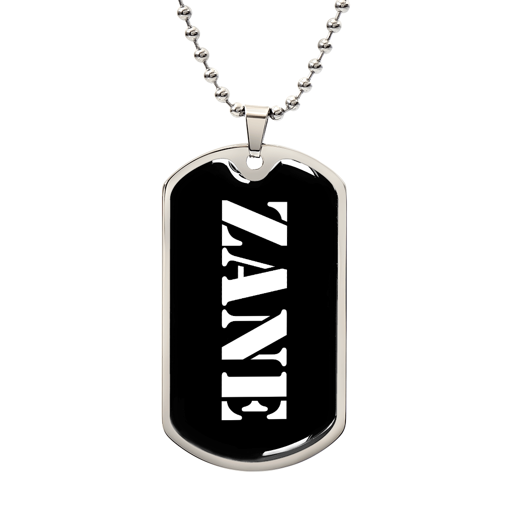 Zane v3 - Luxury Dog Tag Necklace