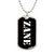 Zane v3 - Luxury Dog Tag Necklace