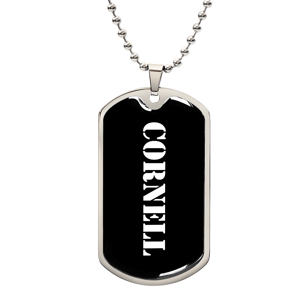 Cornell v3 - Luxury Dog Tag Necklace