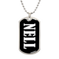 Nell v03 - Luxury Dog Tag Necklace