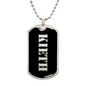 Kieth v2 - Luxury Dog Tag Necklace