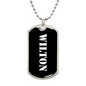 Wilton v3 - Luxury Dog Tag Necklace