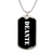 Deante v3 - Luxury Dog Tag Necklace