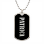 Patrica v02 - Luxury Dog Tag Necklace