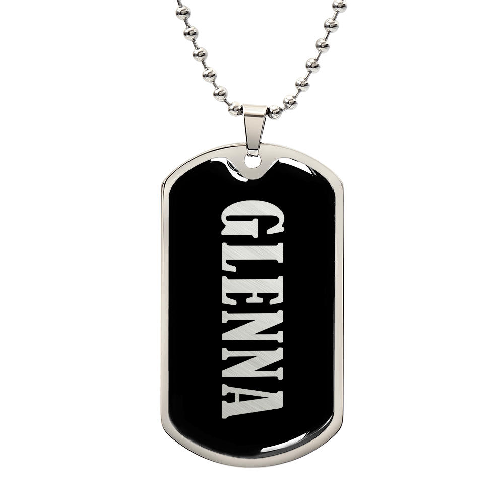 Glenna v02 - Luxury Dog Tag Necklace