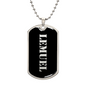 Lemuel v2 - Luxury Dog Tag Necklace