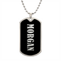 Morgan v02 - Luxury Dog Tag Necklace