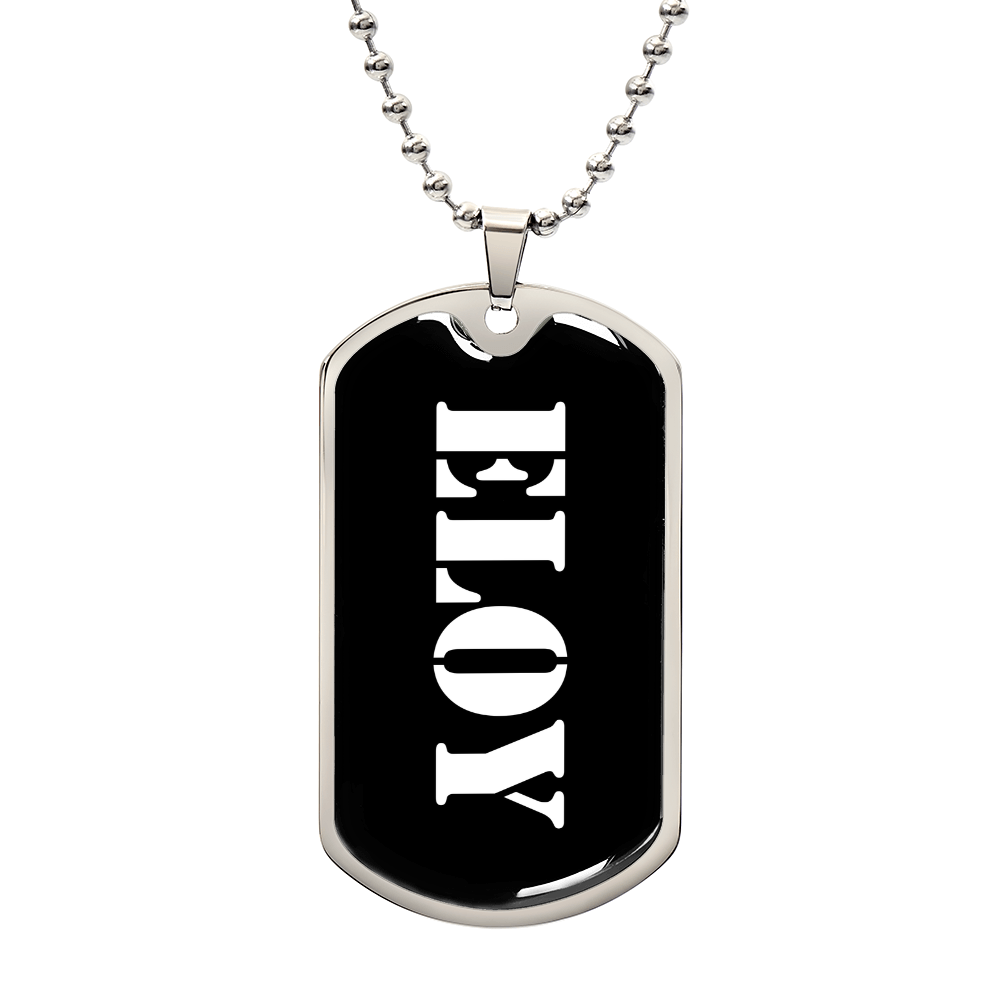 Eloy v3 - Luxury Dog Tag Necklace