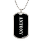 Antony v2 - Luxury Dog Tag Necklace