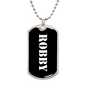 Robby v3 - Luxury Dog Tag Necklace