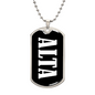Alta v03 - Luxury Dog Tag Necklace