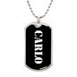 Carlo v3 - Luxury Dog Tag Necklace