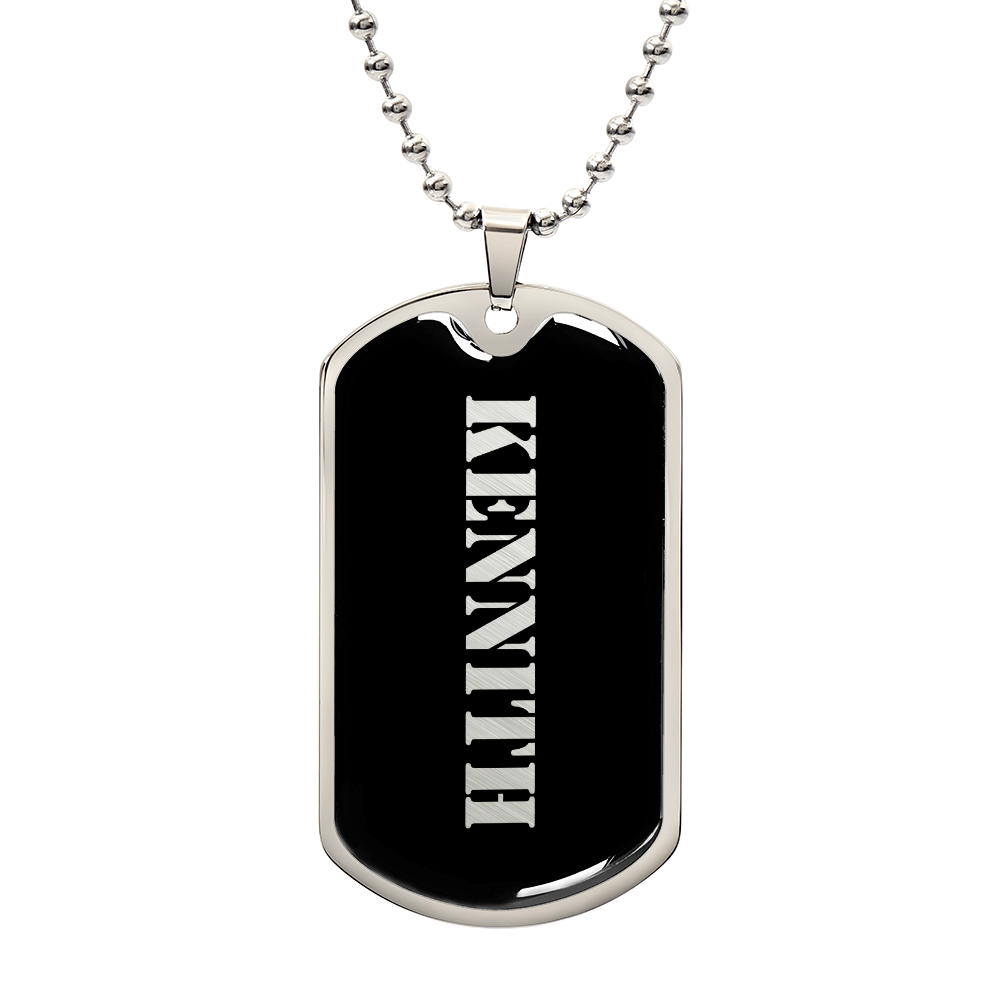 Kennith v2 - Luxury Dog Tag Necklace