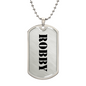 Robby - Luxury Dog Tag Necklace