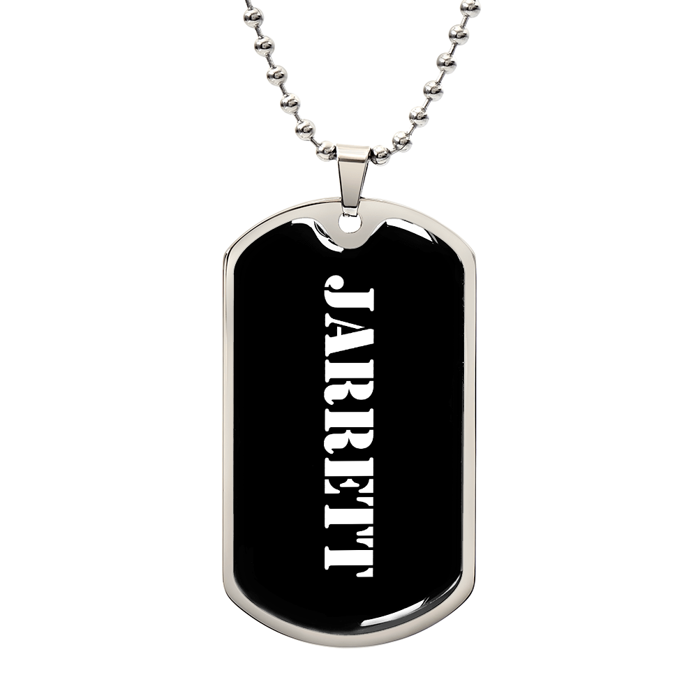 Jarrett v3 - Luxury Dog Tag Necklace