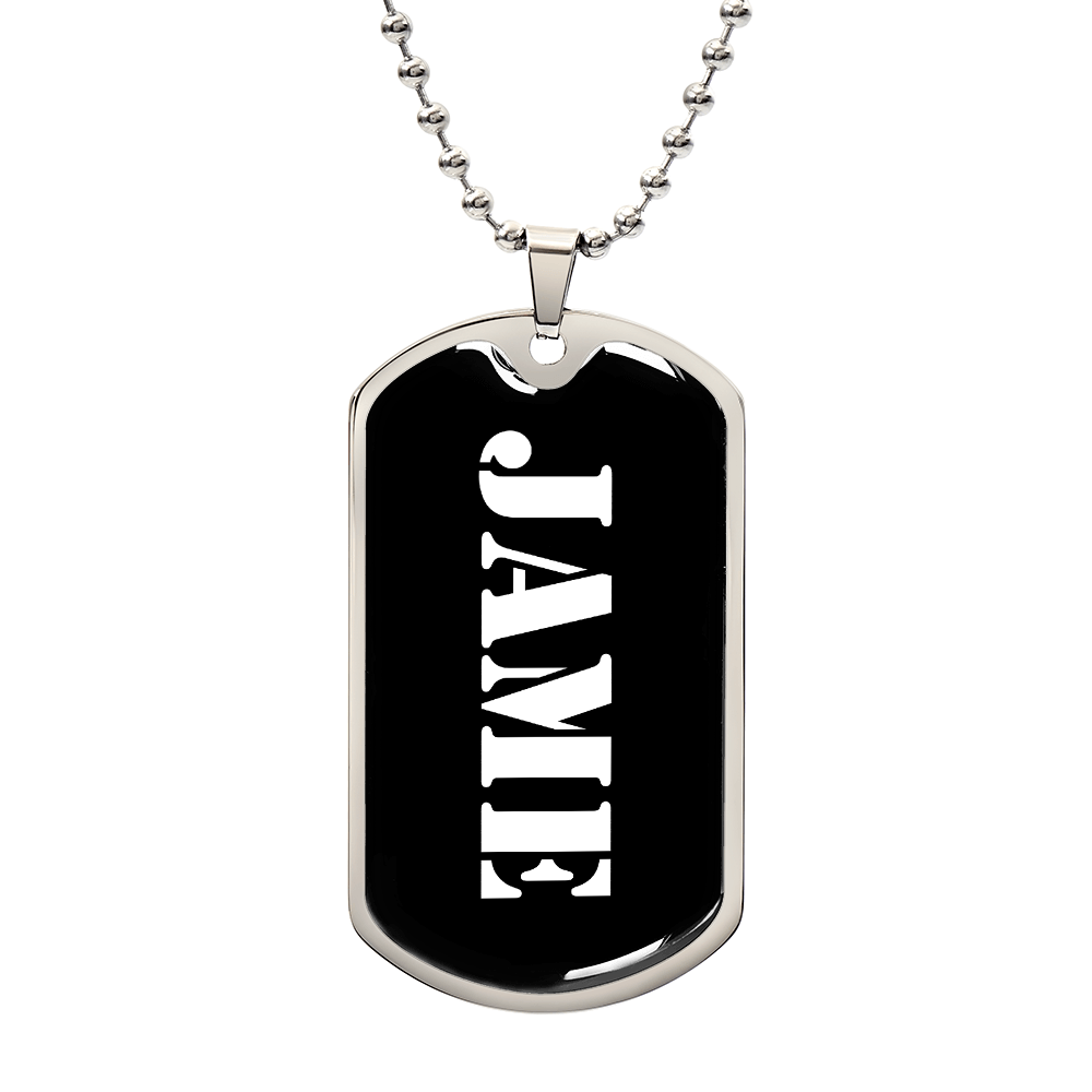 Jame v3 - Luxury Dog Tag Necklace