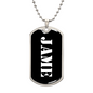 Jame v3 - Luxury Dog Tag Necklace