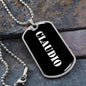 Claudio v3 - Luxury Dog Tag Necklace