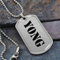 Yong - Luxury Dog Tag Necklace