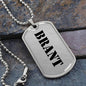 Brant - Luxury Dog Tag Necklace