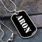 Aron v3 - Luxury Dog Tag Necklace