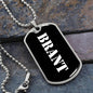 Brant v3 - Luxury Dog Tag Necklace