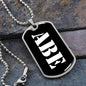 Abe v3 - Luxury Dog Tag Necklace