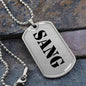 Sang - Luxury Dog Tag Necklace