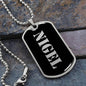 Nigel v2 - Luxury Dog Tag Necklace