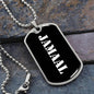 Jamaal v3 - Luxury Dog Tag Necklace