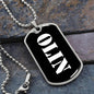 Olin v3 - Luxury Dog Tag Necklace