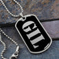 Gil v2 - Luxury Dog Tag Necklace