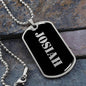 Josiah v2 - Luxury Dog Tag Necklace
