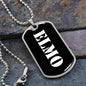 Elmo v3 - Luxury Dog Tag Necklace