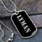 Lyman v2 - Luxury Dog Tag Necklace