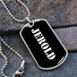 Jerold v3 - Luxury Dog Tag Necklace