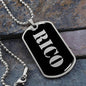 Rico v2 - Luxury Dog Tag Necklace