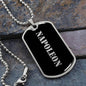 Napoleon v2 - Luxury Dog Tag Necklace