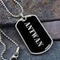 Antwan v2 - Luxury Dog Tag Necklace