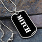 Mitch v3 - Luxury Dog Tag Necklace