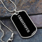 Christoper v2 - Luxury Dog Tag Necklace