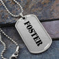 Foster - Luxury Dog Tag Necklace