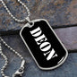Deon v3 - Luxury Dog Tag Necklace
