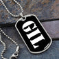 Gil v3 - Luxury Dog Tag Necklace