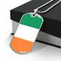 Irish Flag - Luxury Dog Tag Necklace